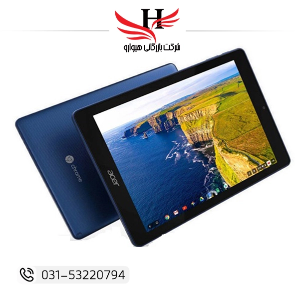 تبلت استوک ایسر Acer Chromebook Tab 10 با رم 4 گیگابایت و حافظه 32 گیگابایت مناسب وب‌گردی، آموزش و کارهای روزمره